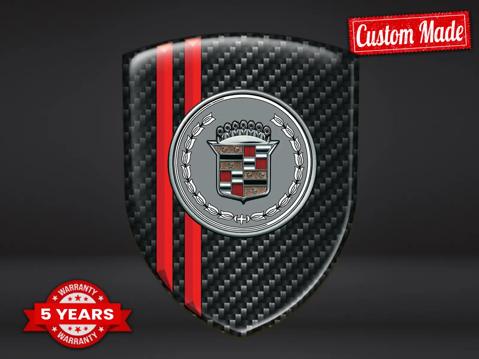 Cadillac Silikonsticker Auto Edition Hochwertig Anpassbar